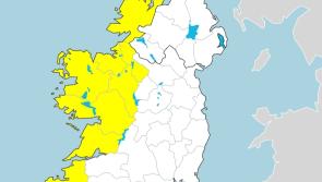 Donegal Yellow Rainfall alert