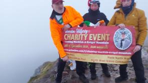 Climbing Errigal Mountain and Muckish Mountain on Christmas Day for four great causes
