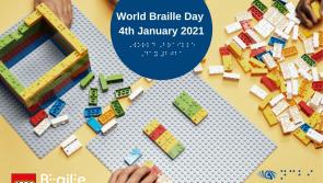 To celebrate World Braille Day NCBI is distributing LEGO Braille Bricks toolkits