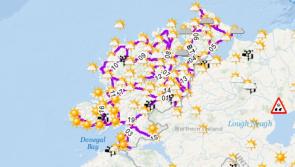 Council gritters out on Donegal roads this afternoon

