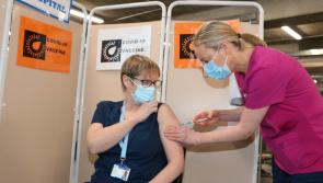 Sligo University Hospital will have over 500 staff  vaccinated with first dose of Covid-19 vaccine by end of this week 