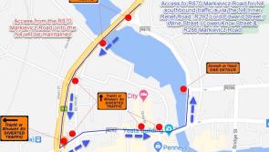 N4 roadworks coming into Sligo Town will impact travel from south Donegal