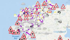 Donegal gritters have been out in action this morning

