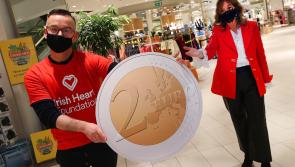 Donegal shoppers asked to support Irish Heart Foundation's Valentine fundraising drive