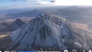 Watch: Stunning video shows Donegal's highest mountain, Errigal, on a crisp winter's day