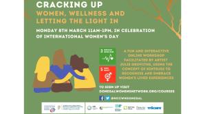 Donegal women will be  “Cracking Up” for this creative arts online workshop