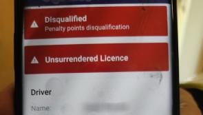 Disqualified driver detected by gardaí  in Donegal is arrested - court appearance will follow
