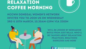 Relaxation Coffee Mornings for women in Donegal