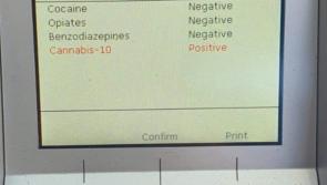 Motorist in Donegal who was stopped for speeding offence was subsequently tested positive for presence of cannabis