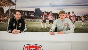Ronan Boyce celebrates 20th birthday with new Derry City deal