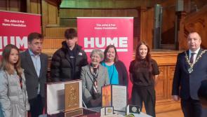 John Hume's trilogy of international peace prizes gift to his beloved city of Derry