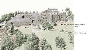 Planning permission lodged for massive multi-million euro school development with 37 general classrooms and 20 specialist teaching rooms