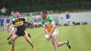 Cian McEniff scrapes a point for Bundoran in Glenswilly