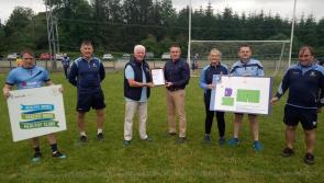 Clg Baile na nGalloglách Presented with Club Maith Award