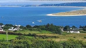 Ballybrack Moville overlooking Magilligan this Saturday morning
