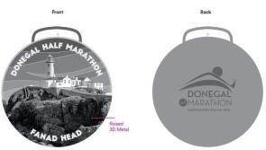 Revealed: Fabulous Fanad Lighthouse image on medal for Donegal Half Marathon
