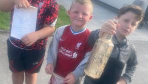 Donegal boys discover message in a bottle sent from Canada