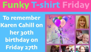 A virtual fundraiser is taking place today for the late Karen Cahill 