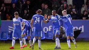 WATCH: Tunde Owolabi nets his second for Finn Harps against Dundalk