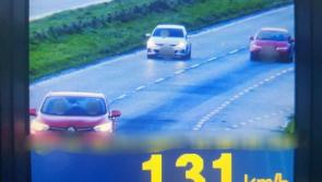 'Slow down' warning after motorist clocked at 131km/h