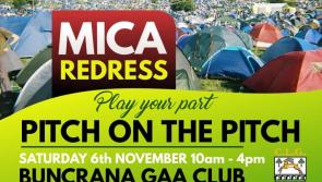 'Pitch on the Pitch' to highlight homelessness fears among Mica homeowners 