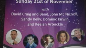 Major fundraising concert tonight in An Grianán Hotel