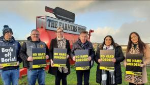 Lifford protest highlights continuing fall out from Brexit

