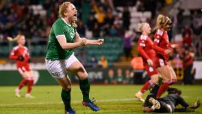 Amber Barrett nets record goal as Ireland rout Georgia