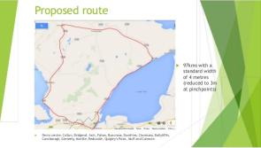 Donegal Greenway route disagreement