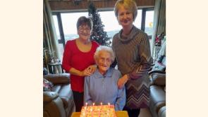 Ruby toasts 106th birthday and 'looking forward to trips out '