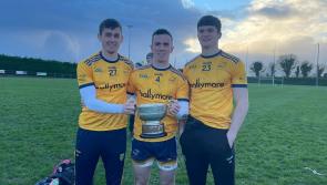 Glenfin's Ross Marley and a host of Donegal players on DCU's Ryan Cup winning panel