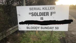 Soldier F accused of murdering two people on Bloody Sunday named 