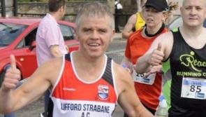 Diddler's family climbing Grianán from Newtowncunningham
