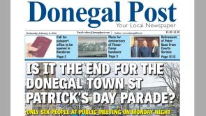 Today is Wednesday, and it's Donegal Post day . . . . 