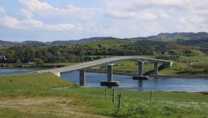 Harry Blaney Bridge closed due to high winds
