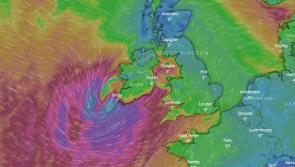 WATCH LIVE: Track the path of Storm Franklin as it crosses Ireland with dangerous conditions forecast