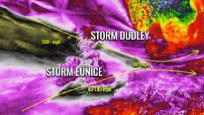 Eunice closes Donegal schools