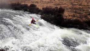 WATCH: Spectacular white water kayaking in the Bluestack Mountains