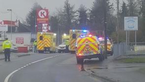 Emergency services at three vehicle incident in Lifford