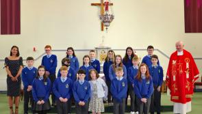 Confirmation pictures from the children at St Eunan's National School Laghey