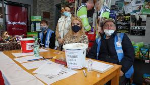 Irish Red Cross Buncrana branch staging raffle as part of Ukrainian crisis appeal
