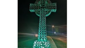 Celtic Cross provides a new landmark for the Newtowncunningham area

n