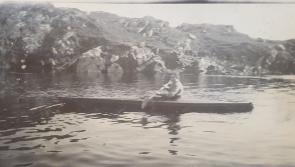 Is this remarkable 1923 photo the first of a female sea kayaker in Donegal?
