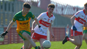 Molloy nets late goal as Donegal minors end Derry's winning run