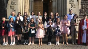 Confirmations at  Scoil Mhuire gan Smál, Letterkenny 