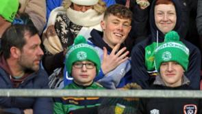Donegal GAA supporters at the Dr. McKenna Cup Final against Monaghan in Healy Park Omagh  (January 2022) 