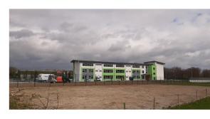 Footpath issues at new €8m Stranorlar school
