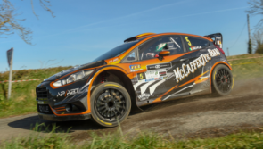 Declan Boyle finishes second at Birr Rally