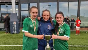 Doherty on the mark as Ireland beat England in style at Bob Docherty Cup 