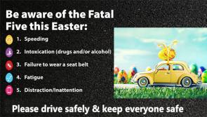 Motorists urged to 'save safe' over the Easter Bank Holiday weekend